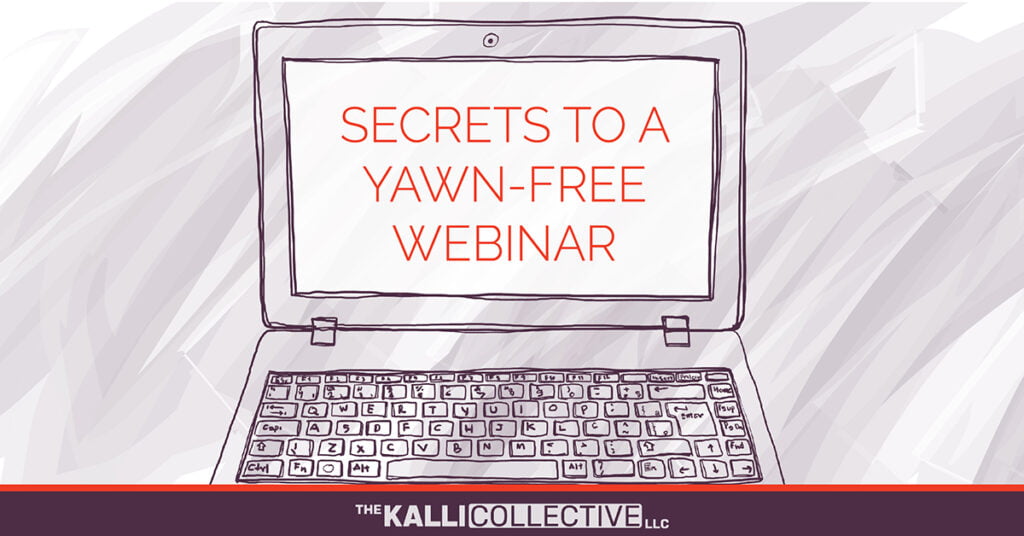 A still for 'Secrets To A Yawn Free Webinar' from the KC blog