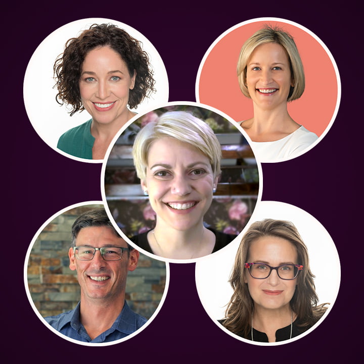 a still showing Kalli Fedusenko and featured advisors 'Grow With The Power Of Video' Blog