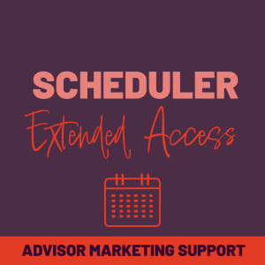 'Scheduler Extended Access' Advisor Marketing Support thumb